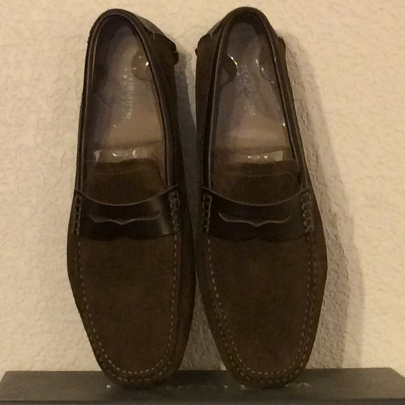 Florsheim Denison Driver Penny Loafer, suede, NIB - Picture 3 of 5